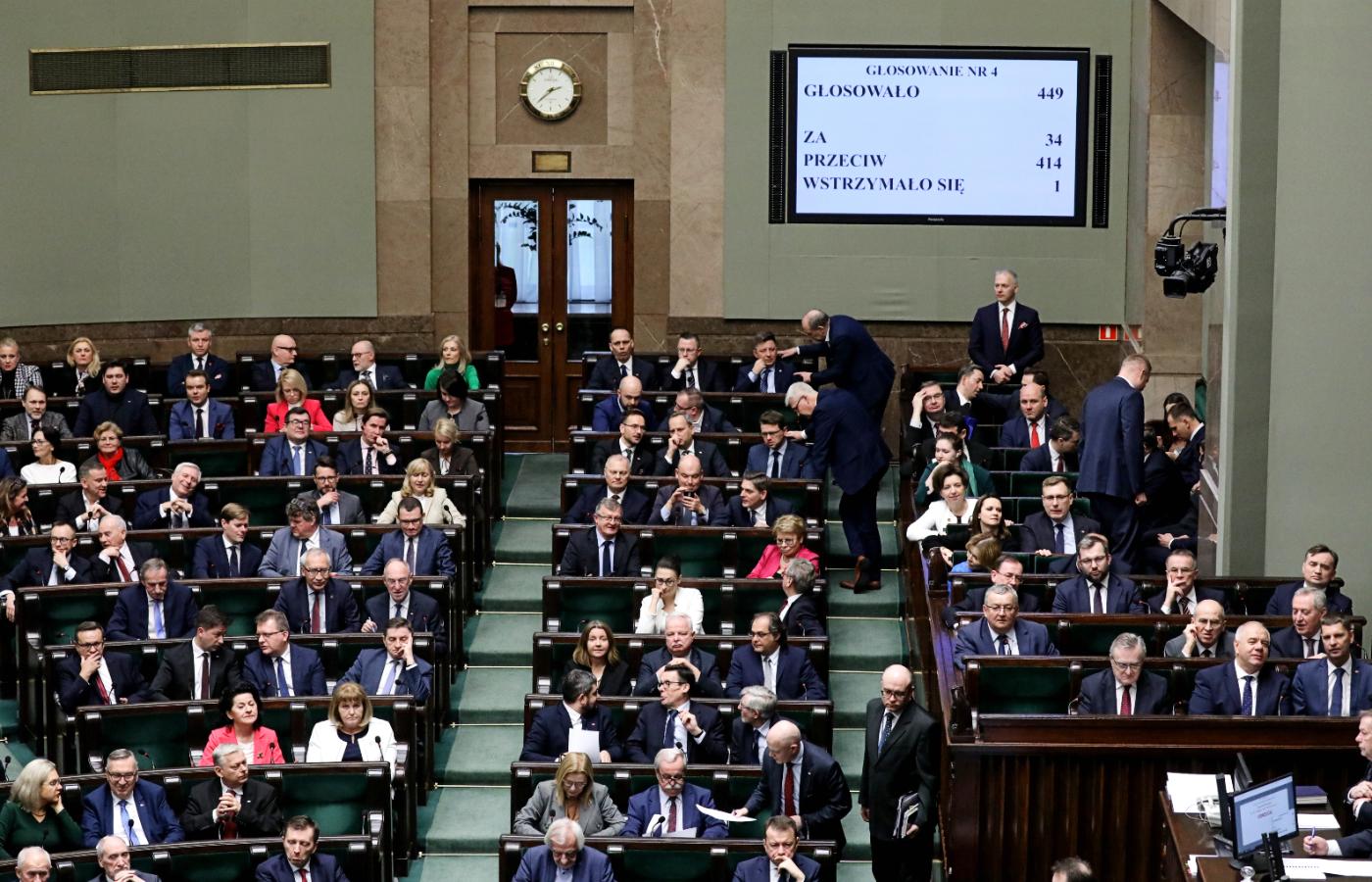 Sejmowe głosowanie ws. ustawy o Sądzie Najwyższym. 11 stycznia 2023 r.