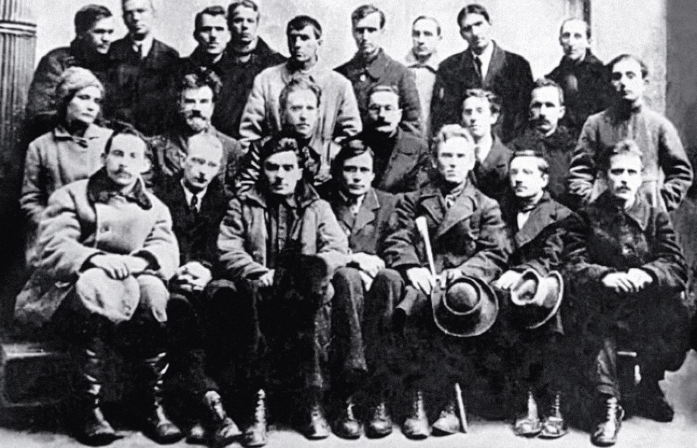 Spotkanie artystów i pisarzy z sowieckiej Ukrainy, z Charkowa i Kijowa, 1923 r.