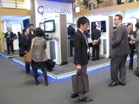 Obecność narodów Dalekiego Wschodu na targach - i wśród zwiedzających - była przytłaczająca. Producenci sprzętu - Samsung, Huawei, LG, ZTE - mieli największe stoiska.