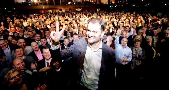 Igor Matovicz, lider zwycięskiej partii OLaNO