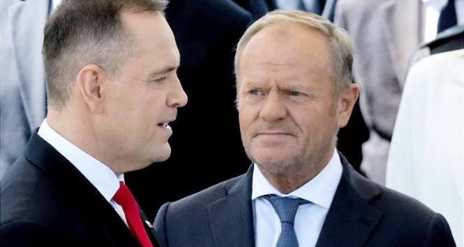 Prezydent Karol Nawrocki i premier Donald Tusk