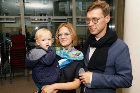 Kulturoznawczyni dr Magda Szcześniak z rodziną