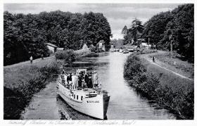 Kanał Oberlandzki, dziś zwany Elbląskim, wykopany pomiędzy 1844 a 1860 r. – z czasem jego gospodarcza rola malała i stał się atrakcją turystyczną.