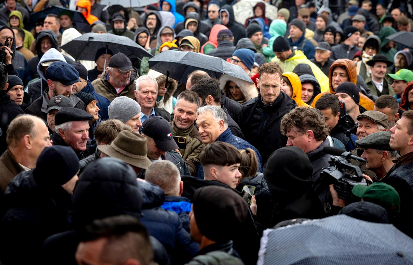 Wiec Viktora Orbána