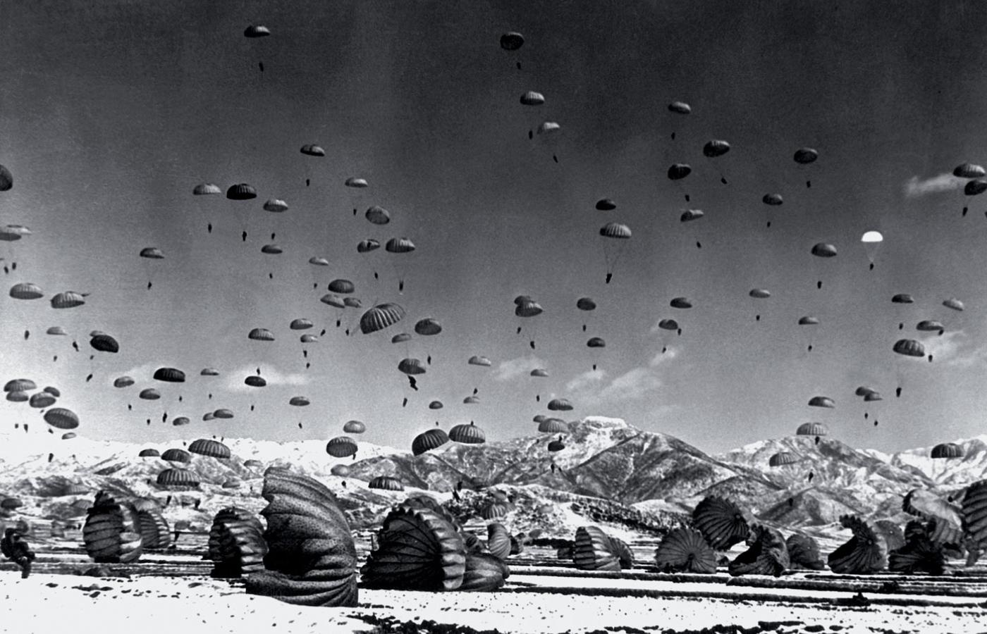 Amerykański desant w pobliżu 38. równoleżnika, Korea, 1951 r.