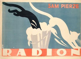 Perła polskiego plakatu reklamowego „Radion - sam pierze”  Tadeusza Gronowskiego.