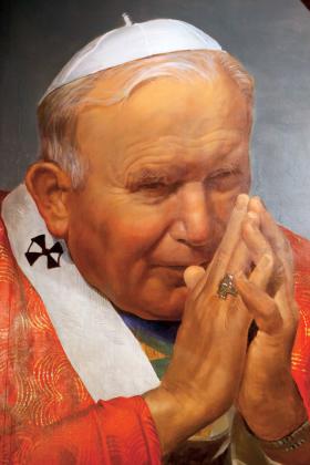 Św. Jan Paweł II – „Mamy tu do czynienia, mimo zamknięcia się księgi życia, z losem jeszcze także otwartym. Istnieje przecież (...) drugie życie umarłych, fundowane im przez żyjących”.