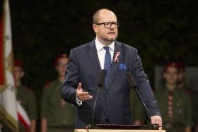 Obchody na Westerplatte zainaugurował w 1999 roku prez. Paweł Adamowicz, tu podczas zeszłorocznych obchodów