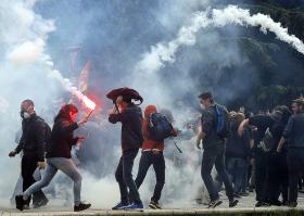 Zamieszki w Nantes