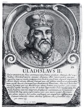 Władysław II Wygnaniec, najstarszy syn Bolesława Krzywoustego, założyciel śląskiej linii Piastów; rycina z XVIII w.