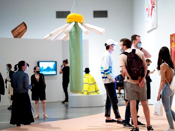 Z wystawy finałowej Artystycznej Podróży Hestii w Muzeum Sztuki Nowoczesnej w Warszawie