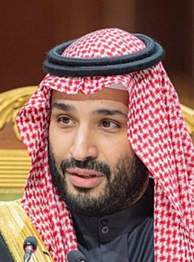 Saudyjski następca tronu i de facto władca królestwa Mohammed bin Salman.