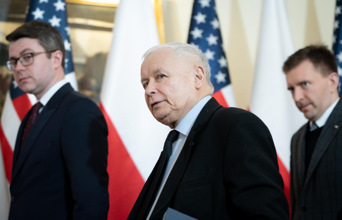 Wicepremier i prezes PiS Jarosław Kaczyński. 29 marca 2022 r.