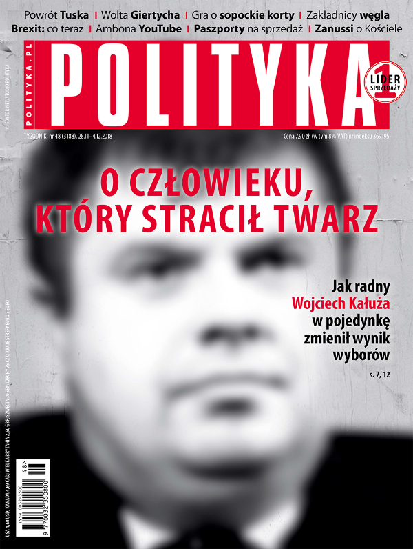 okładka - Polityka 48 2018