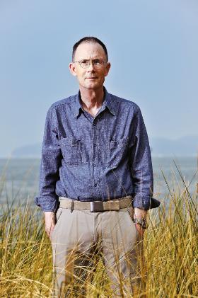 William Gibson, amerykański pisarzscience fiction.