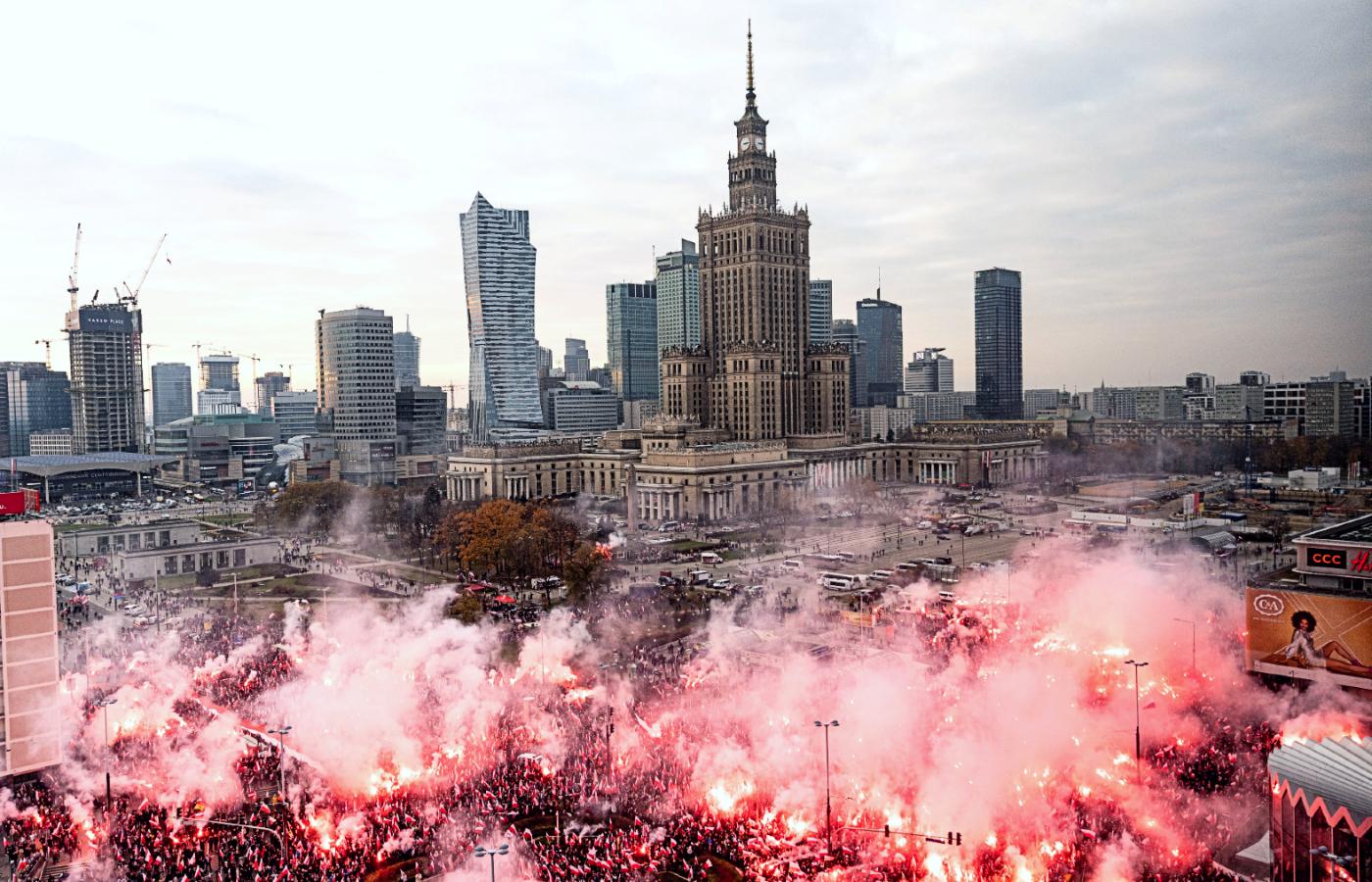 Marsz Niepodległości w Warszawie, 11 listopada 2019 r.