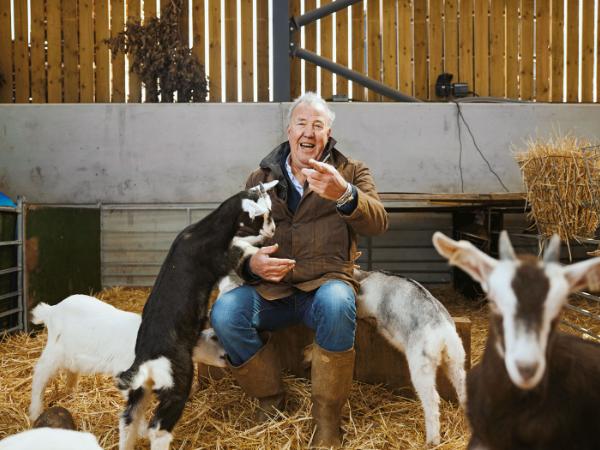 Jeremy Clarkson na swojej farmie