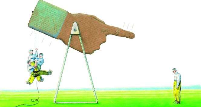 Ewolucja premiuje karanie cwaniaków i obiboków wykorzystujących otoczenie.