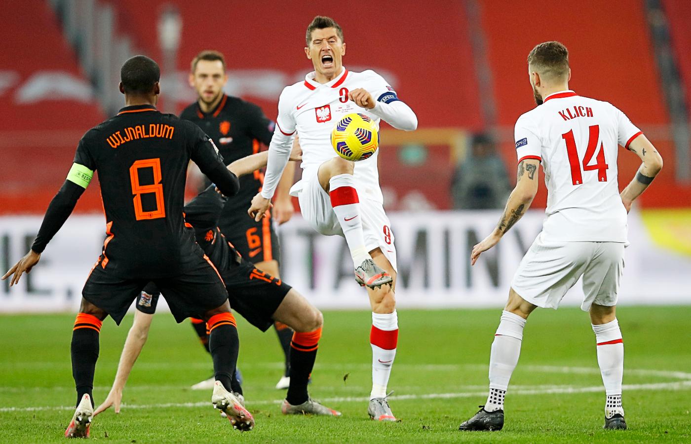 Liga Narodów. Polska przegrywa z Holandią 1 do 2.
