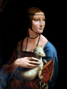 „Dama z gronostajem” trafiła do Polski w 1800 r., gdy księżna Izabela Czartoryska zakupiła ją i włączyła do swojej kolekcji w Puławach.