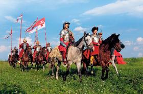 Rekonstrukcja bitwy pod Wiedniem w Dniu Tradycji Rzeczpospolitej, Białystok, 20 sierpnia 2016 r.