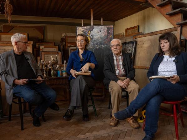 Na zdjęciu od lewej: Piotr Sarzyński, Katarzyna Ziemska, Jacek Antoni Zieliński, Joanna Szeligowska-Farquhar