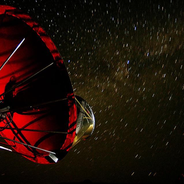 Allen Telescope Array w północnej Kaliforni.