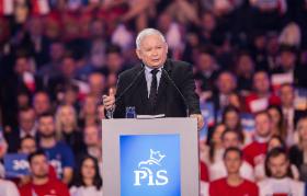 O fundamentach katolicko-narodowego państwa Jarosław Kaczyński mówił podczas konwencji programowej PiS w Lublinie.