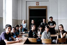 Klasa 3C, 64. Liceum im. S.I. Witkiewicza w Warszawie.