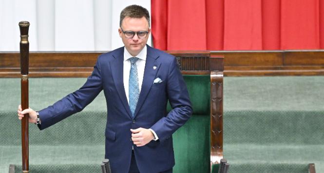 Marszałek Sejmu Szymon Hołownia, 11 września 2024 r.