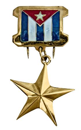 Gwiazda Orderu Bohatera Republiki Kuby.