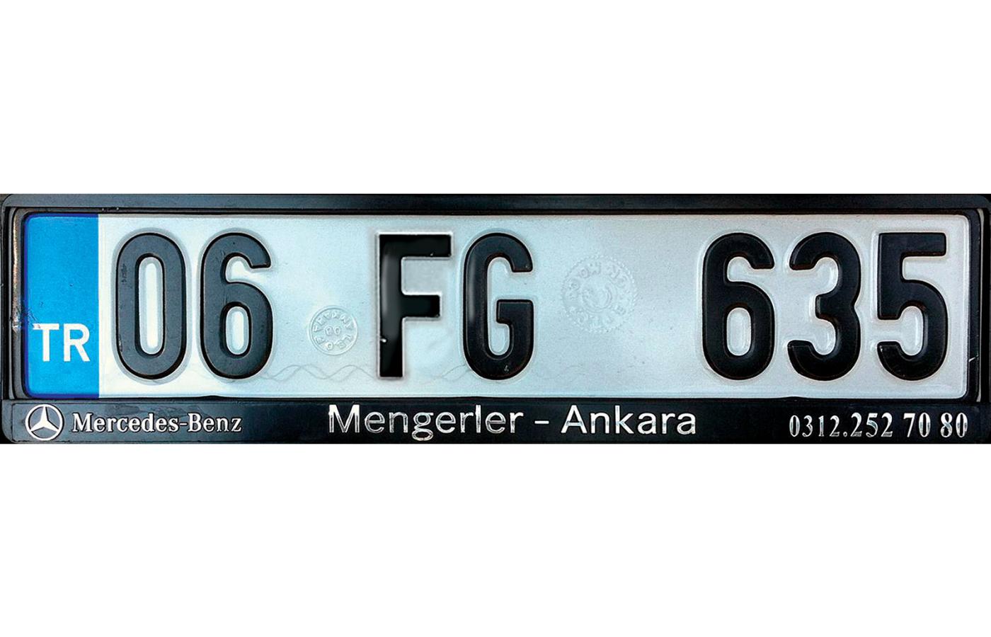 Litery FG na rejestracji wywołują w Turcji podejrzenia, że właściciel samochodu jest zwolennikiem Fethullaha Gülena.
