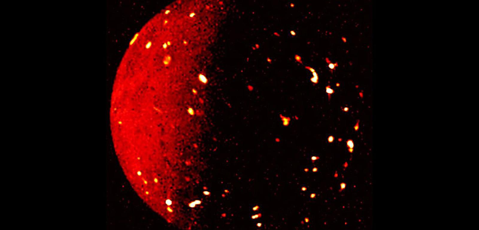 Io uchwycony przez sondę Juno w 2022 r. 

Pulsar - Twoje źródło wiedzy naukowej.
