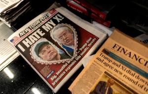 Awantura między Elonem Muskiem a Donaldem Trumpem to temat z okładki „New York Post”.