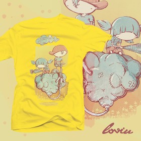 Cartoonowa grafika to wielki osobny rozdział w historii o współczesnej koszulce.