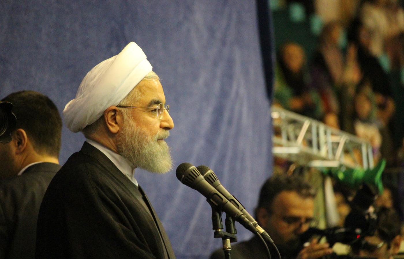 Prezydent Iranu Hasan Rohani.