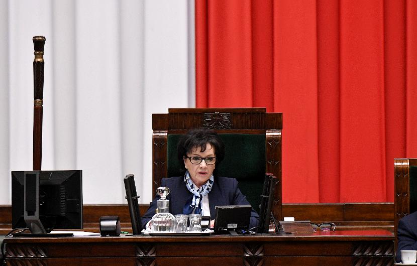 Marszałek Elżbieta Witek, posiedzenie Sejmu, 5 maja 2020 r.