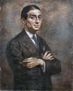 Roman Kramsztyk „ Autoportret” lata 20. XX w.