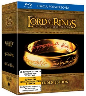 1. BLU-RAY: „Władca Pierścieni”, reż. Peter Jackson, edycja rozszerzona.