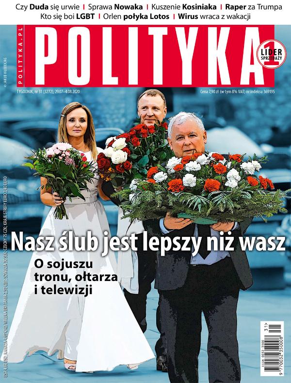 okładka - Polityka 31 2020
