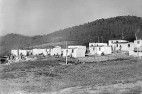 Baza ZBL pod Wilczą Górą w Stuposianach, połowa lat siedemdziesiątych.