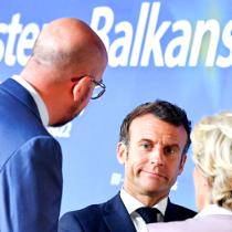 Emmanuel Macron na szczycie Unii i Bałkanów Zachodnich w Brukseli