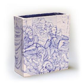 Ceramika „Zamieszki ślimaków I”.