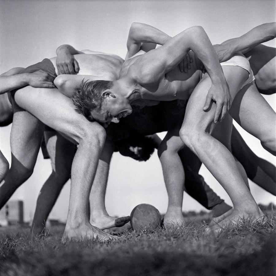 Jan Kosidowski, Rugby, 1956 r.