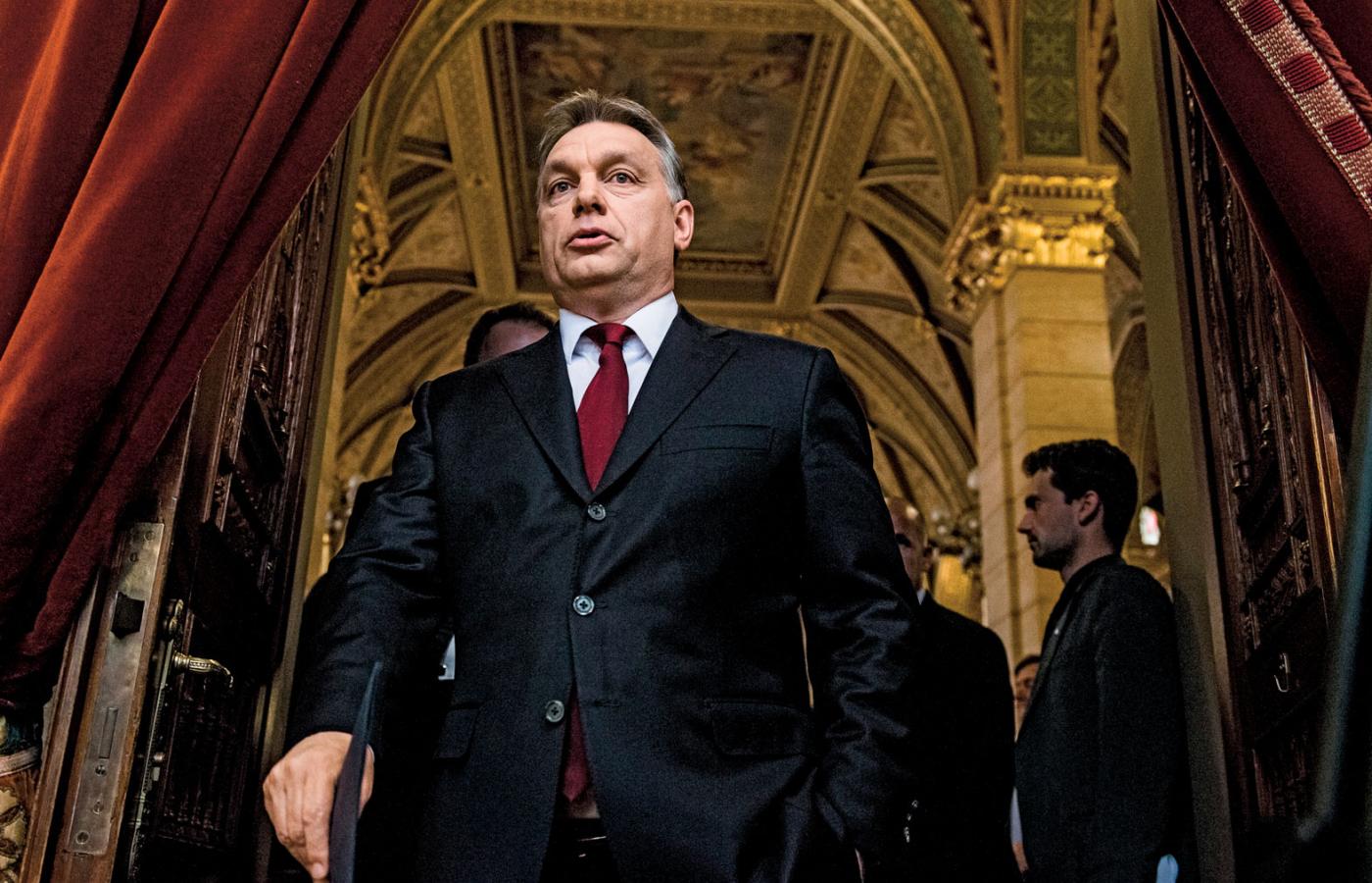 Viktor Orbán po drugich wygranych wyborach