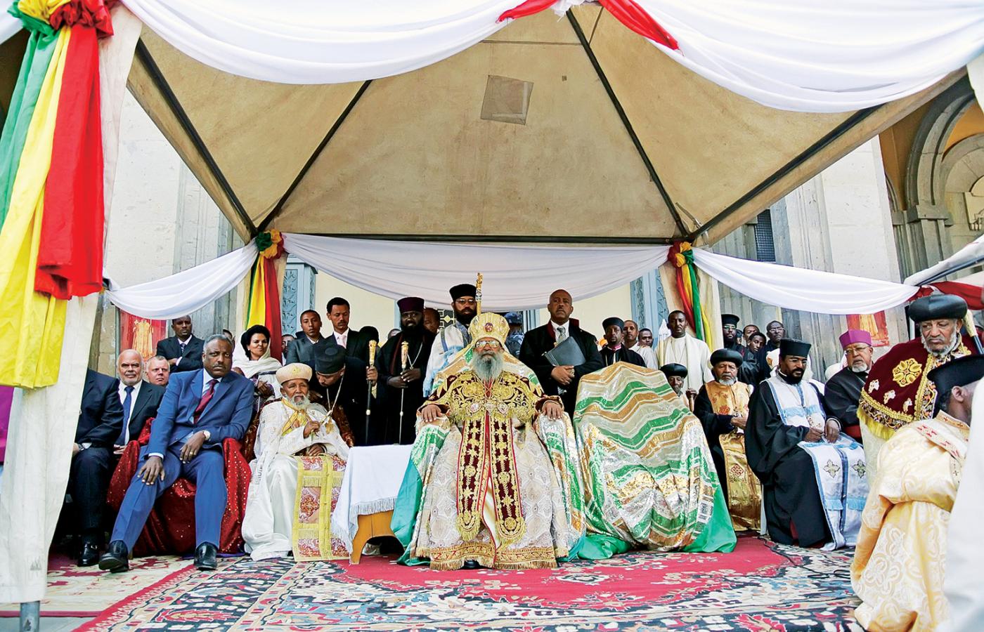 Abuna Maciej - nowy patriarcha etiopskiego Kościoła ortodoksyjnego.
