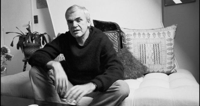 Milan Kundera we Francji, 1981 r.