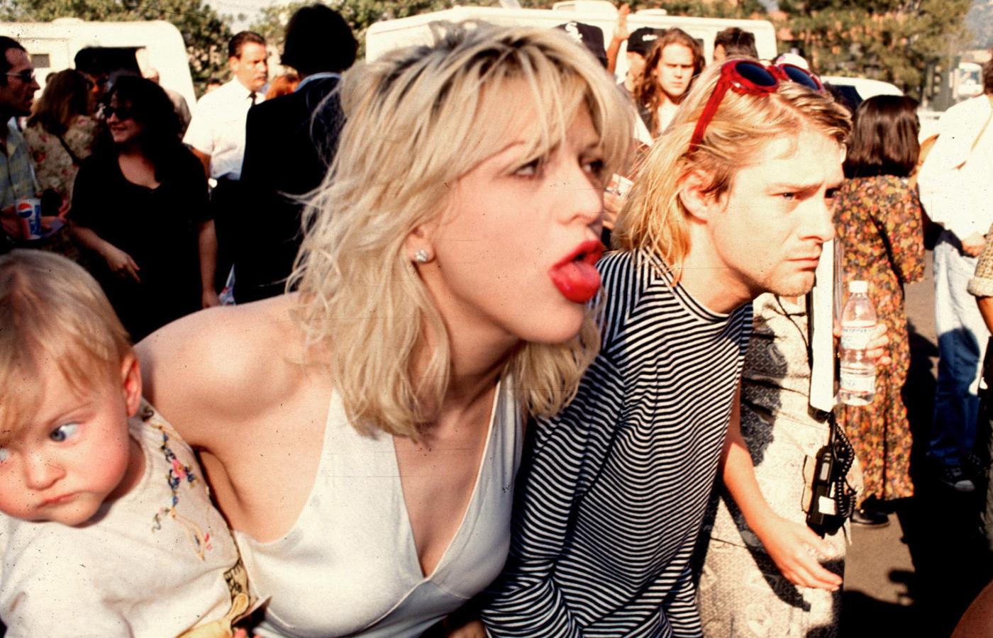 Courtney Love i Kurt Cobain, 1993 r.