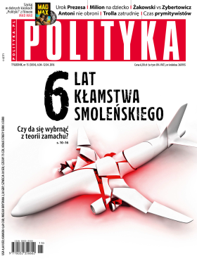 okładka - Polityka 15 2016