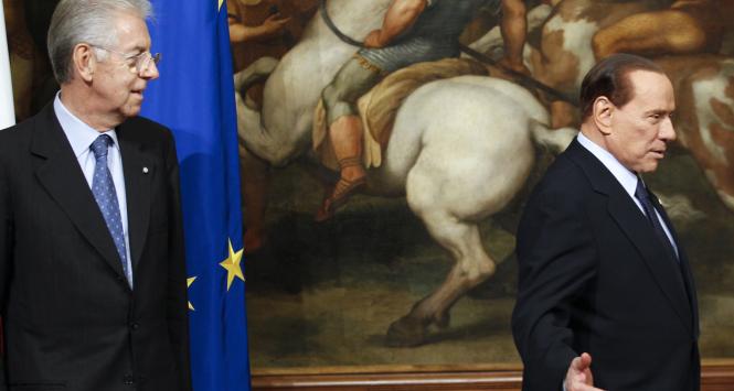 W Mario Montim przerażony naród widzi teraz mesjasza i zbawcę jak kiedyś w Berlusconim. Czy rzeczywiście nim będzie?